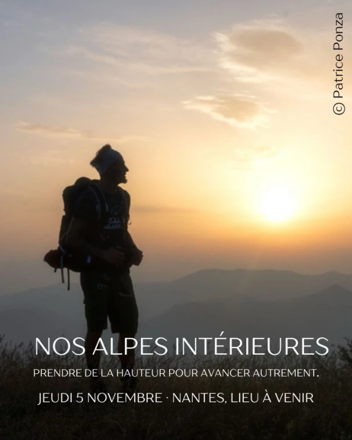 Nos Alpes intérieures, en présence de Patrice Ponza, auteur de "Via Alpina"