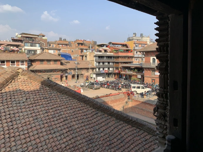 Vue sur Katmandu