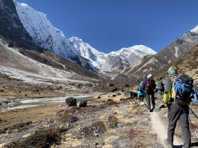 itinéraire de trek la vallée du Thame Khola au Népal