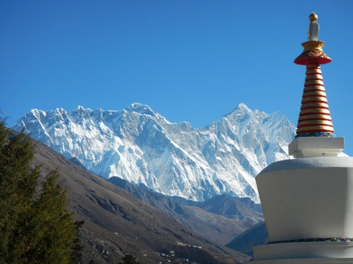 itinéraire au dessus de Namche Bazar