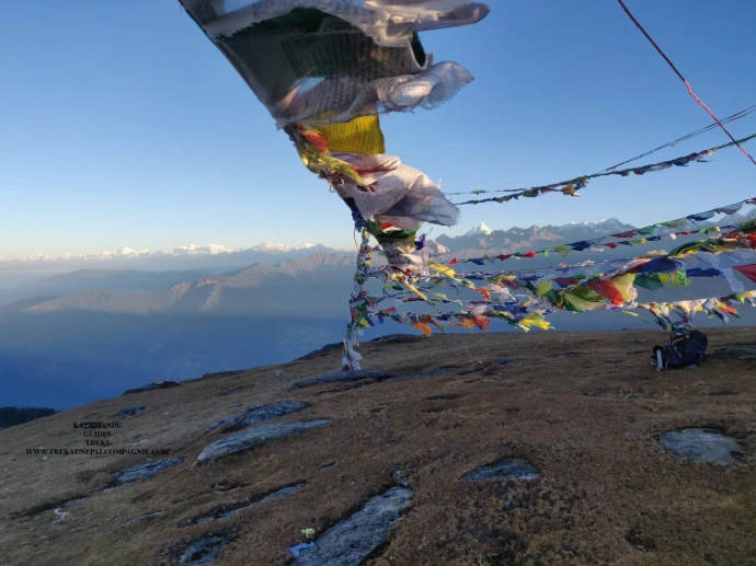 Pikey Peak dans la région du Région du Lower Solukhumbu