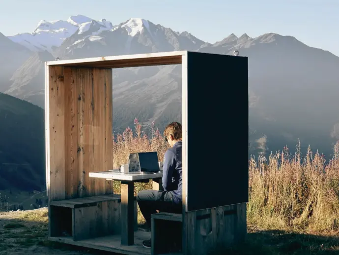 Télétravail au grand air | LEVEZ LE PIED