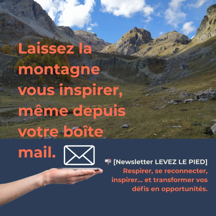 newsletter LEVEZ LE PIED
